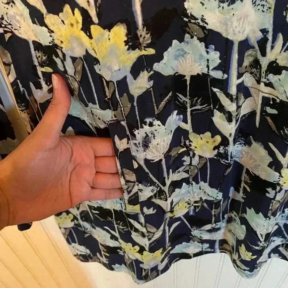 J. Jill pure Jill floral tunic - Picture 5 of 6